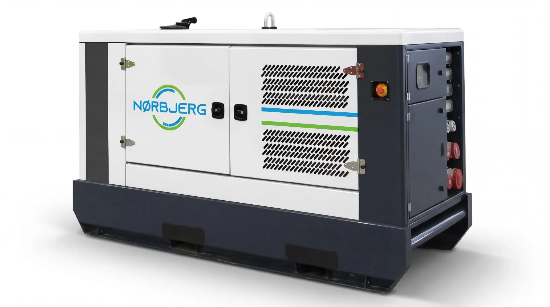 20 kVA HIMOINSA generator til byggeplads i Gentofte