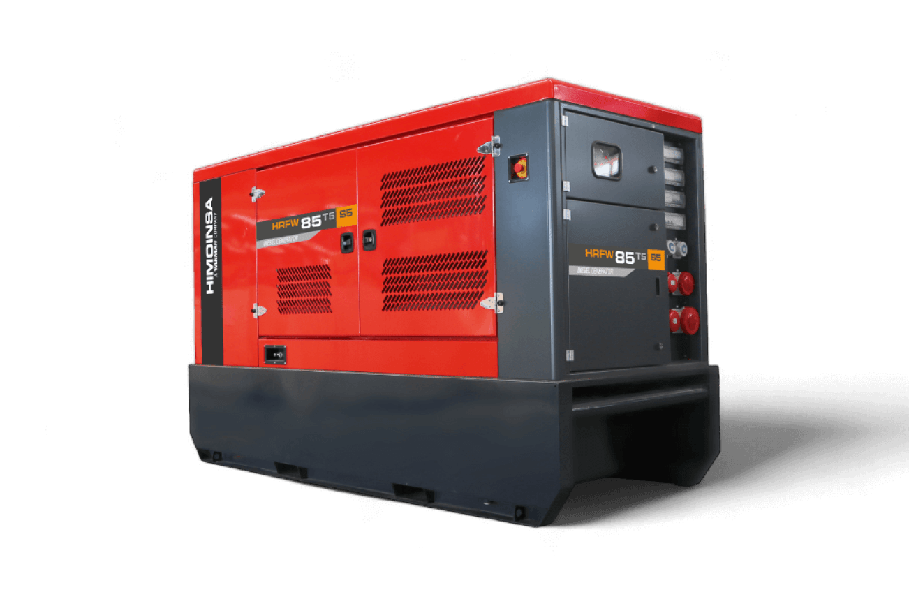 HIMOINSA 85 kVA HRFW T5 S5 generator - professionel erhvervsbyggeri
