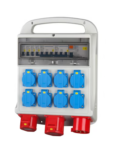 Strømtavler til byggepladser - 16A til 125A